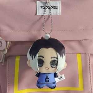 14 Styles 10cm New Blue Lock Plush Pendant KeyChain Yoichi Isagi Nagi Seishiro Mikage Reo Rin Itoshi Itoshi Sae Action Doll Toy Fans Peripheral Gifts