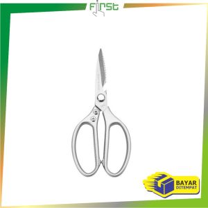 FH-C976 Gunting Dapur Serbaguna Stainless Tahan Karat / Gunting Ayam Ikan Daging Sayuran Praktis