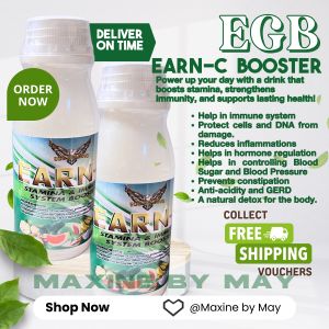 EGB EARN-C STAMINA & IMMUNE SYSTEM BOOSTER 2 BOTTLES