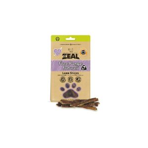 Zeal Dried Lamb Sticks ขนมสำหรับสุนัข เนื้อแกะนิวซีแลนด์อัดแท่งให้โปรตีนสูง ไขมันต่ำ ธรรมชาติ 100%