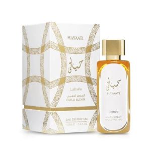100ml Original Lattafa Hayaati Gold Elixir Perfume EDP Long Lasting High Quality Dubai Arabian Fragrance