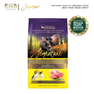 Zignature Grain Free Small Bites Dog Dry Food | Skin Allergy Tear Stains & Sensitive Stomach (1.8kg/5.6kg)
