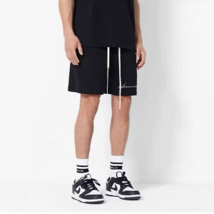 SINRANSINYA丨quần đùi thể thao-Người đàn ông của quần short-Đường phố Mỹ cậu bé quần short ngắn đầu gối dài Nickel quần short đào tạo thể thao khô nhanh quần soóc bóng rổ