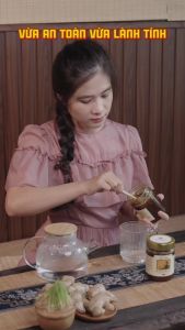 Cốt Gừng Mạch Nha Mật Ong An Khương - Gừng Kỳ Sơn 280ml