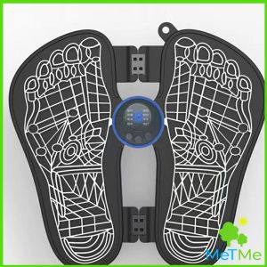 MetMe เครื่องนวดเท้าไฟฟ้า เครื่องนวดพับเก็บได้ เครื่องบำบัดชีพจรเท้า พร้อมส่ง