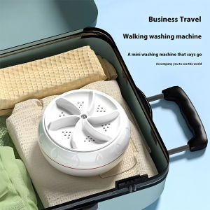 Mini Ultrasonic Washer Portable for Socks Underwear Dishes Travel