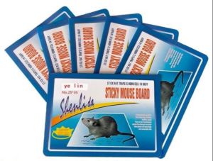 Sticky Mouse Trap Board Mouse Pad Glue Trap Rat Snake Sticky Pad Board for House Indoor Outdoor - Keimav