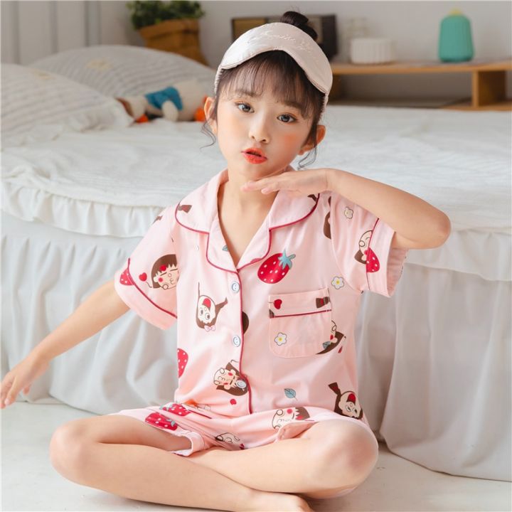 Pijama Children Summer, Summer Wear Kids Pajama Sets