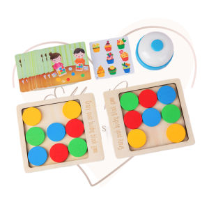 Color Matching Toy | Permainan Warna Kanak-Kanak Montessori Player Travel Toy Toddlers Kids Belajar