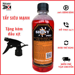 Nước rửa xe tẩy lốc máy mới nhất Shiny Pro 500ml