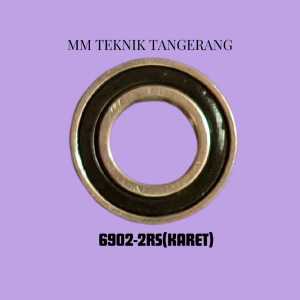 Ball Bearing 6902 ZZ (tutup besi) 2rs(tutup karet) id 15 od 28 Tebal 7 Laher Original Asli Asb  Nis Nkn