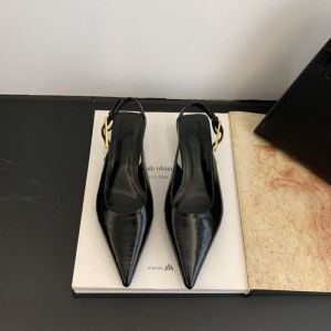 Designer Luxury Summer Pointed Toe Women Sandals Fashion Singbacks Mules Shoes Ladies Elegant Low Heel Stripper Party Sandalias2026