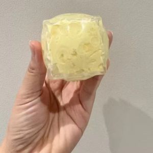 FLYING Khối phô mai giòn. Bóng bóp giòn Thiết kế có thể tạo hình Không nảy Bóng giảm căng thẳng Hình khối lập phương Bóng bóp giảm căng thẳng Quà tặng dành cho người lớn.