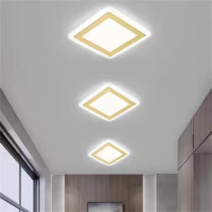 YHLAMP Corridor Light Modern Ceiling Light Led Ceiling Lamp Bedroom Center Light Tricolor Modern Lights Center Light Led Ceiling Light For Living Room Bedroom Light Chandelier Light Aisle Light Indoor Outdoor Ceiling Lighting Decoration