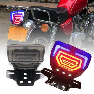 TMX 155 Running Tail Light Turn Signal Light Brake Light With RGB Flashing Fit TMX155/125 /RUSI /TC125 /CG125 /150