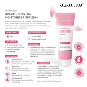 𝗝𝗨𝗡𝗞𝗜𝗘 𝗠𝗔𝗞𝗘𝗨𝗣 - Azarine Active Bright Moisturizer Azarine Brightening - Pelembab Wajah