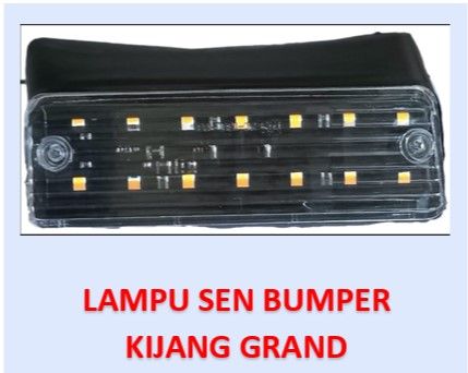 Set Bumper Lamp Lampu Bemper Rating Sen Kijang Grand Led