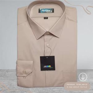 R- ONE & FIT Kemeja polos cowok highquality / baju motif terbaru / kemeja formal lengan panjang / atasan kerja pria dewasa / HEM berkualitas / baju pria jumbo