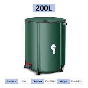 Portable Rain Barrel Water Butt 200L/250LCollapsible Rainwater Collection System Storage Container Water