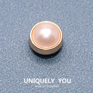 Metal jibbitz crocs charm crocs Shoe Buckle Shoe Accessories metal Pearl Chain Star Fashion Decorative Buckle