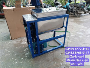 Máy trộn thức ăn máy trộn thực phẩm đa năng 30kg/mẻ inox