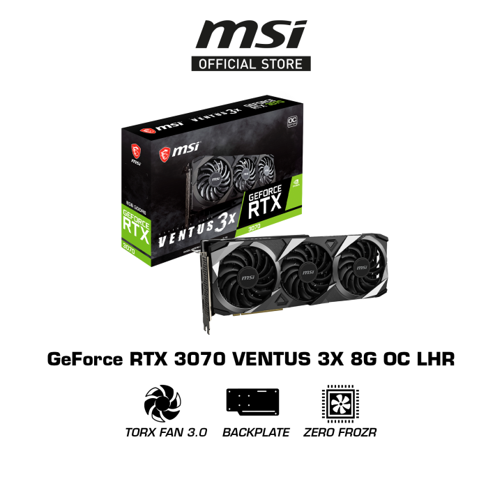 3070 Ventus Gtx 3070 Retail MSI GeForce RTX 3070 VENTUS 3X Plus OC