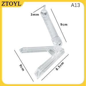 ZTOYL Sáng tạo và thiết thực handmade búp bê DIY chủ hành động mô hình cơ sở hiển thị đứng khung màu đen cho 1 144 HG RG