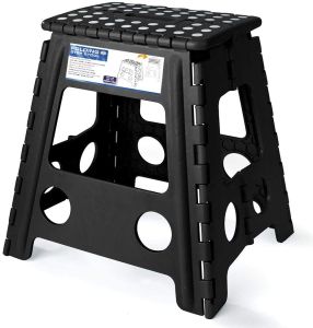 Portable Folding Step Stool Ladder Heavy Duty Stool Chair Camping Chair Stool / Camping Folding Step Stool Thickened plastic folding stool home space saving Both at home and outdoors