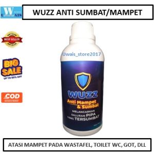 Anti Sumbat WUZZ Mengatasi Wc Mampet dengan Cepat dan saluran lainnya - Bekerja Cepat - Efektif