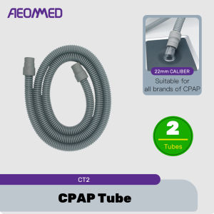 2Pcs CPAP Tubing Hoses for Connecting CPAP machine and CPAP mask Length 1.8 m Joint Size 22mm