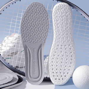 Sport Running Soft Insoles for Men and Women Breathable Elastic Shock Absorption Shoes Pad Inserts