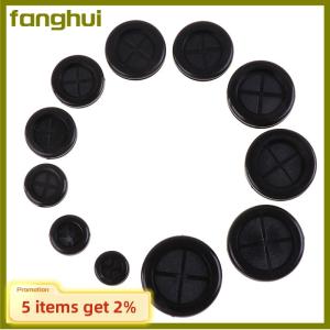 fanghui 10Pcs Blanking Blind Rubber Wiring Grommets Hole Plug Electrical Wire Gasket 16mm 20mm 22mm 25mm 27mm 30mm 32mm 35mm 38mm 40mm 42mm Double Sided Environmental Protection Coil