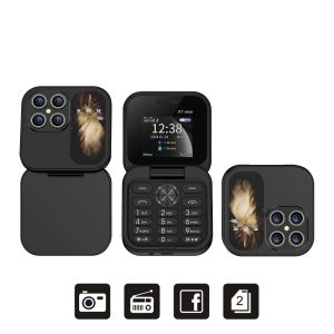【Fast Deliver】 Original i17 Mini flip Phone GSM Dual SIM Backup phone Keypad Basic Phone COD