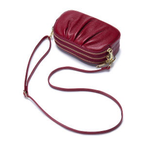 Túi Đeo Chéo Nhỏ Royal Bagger Cho Nữ Túi Đeo Vai Đơn Giản Bằng Da Bò Thật Ví Điện Thoại Mềm Thời Trang 2020
