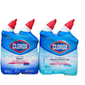 [พร้อมส่ง] Clorox Liquid Toilet Bowl Cleaner with Bleach Remove Germs 709ml. Clorox น้ำยาล้างห้องน้ำ ฆ่าเ โรค 99.9%Made in USA