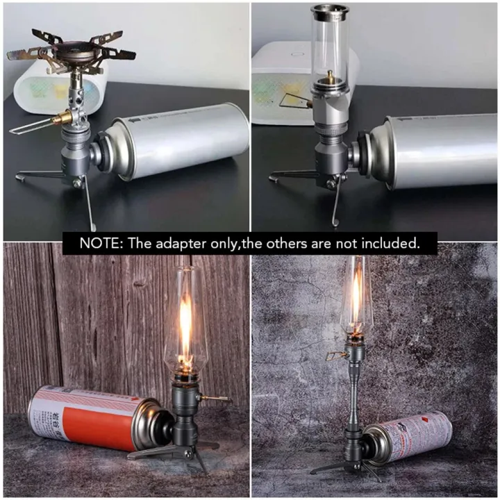 CAMPINGMOON%20Z23-CB%20Rocket%20Stove%20Bracket%20Black%20Stand%20Butane%20Canister%20Converter%20Adaptor%20Camping%20Screw%20Type%20to%20Nozzle%20Standard%20Gas%20Fuel%20Adapter%20Mount%20Tripod%20Outdoor%20Stove%20Lantern%20Lamp%20Ultralight%20Portable%20Accessories%20Camping%20Moon%20BKZ23-CB%20-%20Image%204
