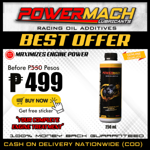 PowerMach Lubricants Racing Oil Additives (250mL)