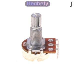 Heabety Chiết áp trục bằng đồng cho guitar điện bass a250k/b250k/a500k/b500k