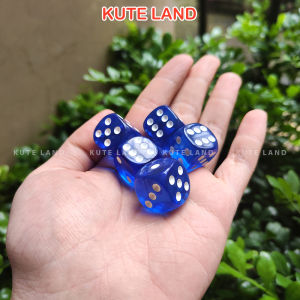 Xúc xắc xí ngầu 1.8 cm trong suốt 1 viên nhiều màu sắc khách được chọn màu