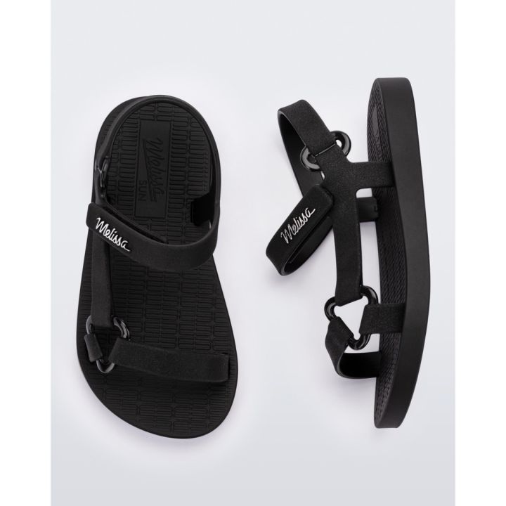 Sepatu Sandal Anak Mini Melissa Sun Downtown BB Black Lazada