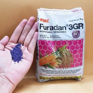 100 gram - Obat hama semut bekicot uret rayap Insektisida FURADAN 3GR