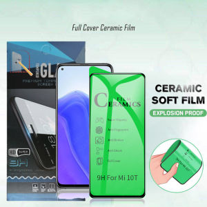 Kaca Tempered Keramik IPHONE15 11 12 13 14proMax 12 13Mini XS MAX XR 100DFilm Lembut Pelindung Layar