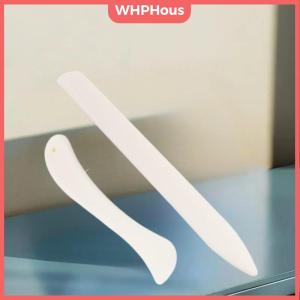 WP💓💛💖 2PCS Leather Working Tool Bone Folder For Leather Craft Scoring Folding Creasing Edges Paper Plastic Handmade Sewing Tools Part