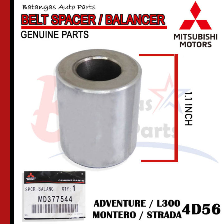 GENUINE BELT SPACER / BALANCER MITSUBISHI ADVENTURE/MONTERO/STRADA 4D56 ...