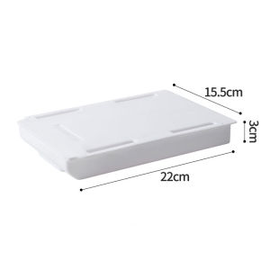 ชุดลิ้นชักเก็บของหลายช่องติดตั้งง่ายสำหรับโต๊ะ - พร้อมช่องคล่องสำหรับหนังสือ/อุปกรณ์กลางแจ้ง