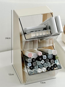 SG Pen holder storage box office storage rack desktop large-capacity pen bucket student desk stationery organization box