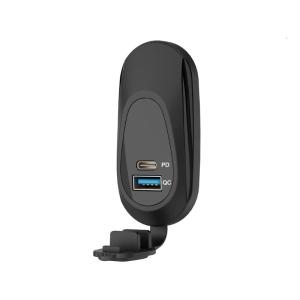 2/3 Port 12V-24V USB Type C Charging Socket Vehicle Type-C USB Outlet for Car SUV Truck Fast Charging Adapter