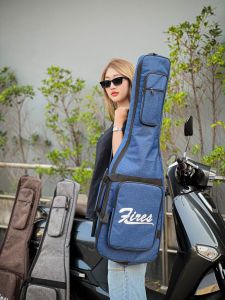 ซอฟเคสกีต้าร์ไฟฟ้า Fires บุฟองน้ำ 5มิล  เลือกสีได้ ด้านหน้ากระเป๋า มีช่องเก็บของขนาดใหญ่ พร้อมซิป มีหูหิ้ว/สะพายหลัง Soft Case Guitar