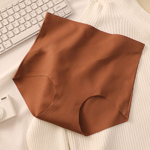 กางเกงเก็บพุงแบบไร้รอยสำหรับผู้หญิงช่วงฤดูใบไม้ร่วงและฤดูหนาว ผ้าซาตินไหมซึ่งมีคุณภาพสูง ทรงเอวสูงขยายยาว สัมผัสนุ่มสบาย