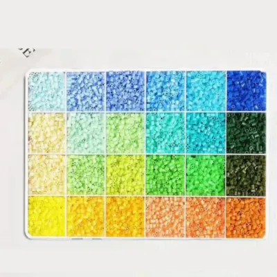 BK Fuse Bead Kit Perler Bead Set DIY Craft Tools with Patterns Keychains Art Toys Gift Kids Handmade